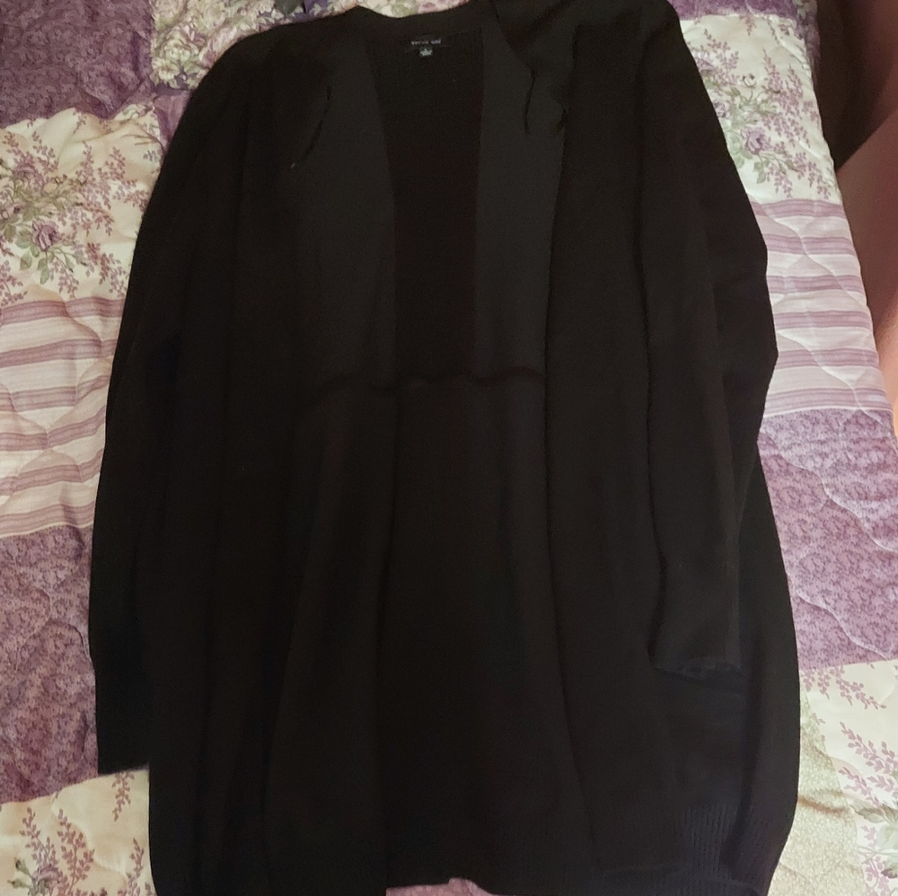 SWEATER SALE! Black Cardigan